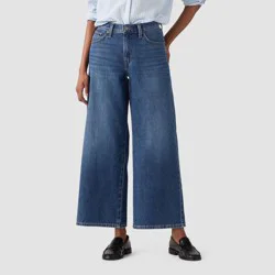 Levi's® Women's Middy Wide Leg Ankle Jeans - Kiss Goodbye 25