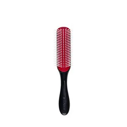 DENMAN Original Curl Definer & Styler Hair Brush - Black: For All Hair Types, Nylon Bristle