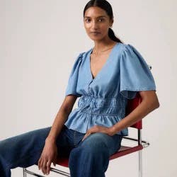 Levi's® Women's Rylan Crepe Blouse - Recharged Vibe XS