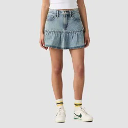 Levi's® Women's Flounce Denim Mini Skirt - Today's Trip 32