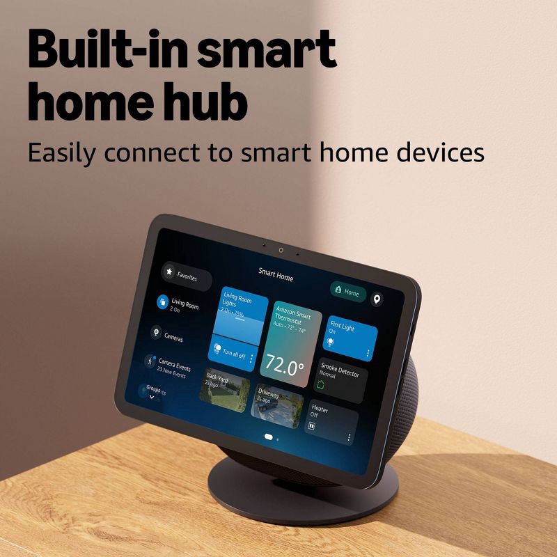 slide 5 of 7, Amazon Echo Show 8 - Graphite, 1 ct