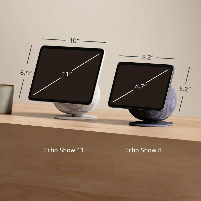 slide 7 of 7, Amazon Echo Show 8 - Graphite, 1 ct