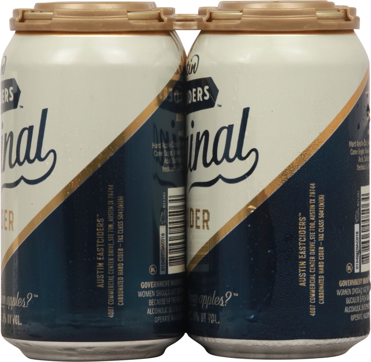 slide 8 of 13, Austin Eastciders Original Dry Hard Cider 6 - 12 fl oz Cans, 6 ct