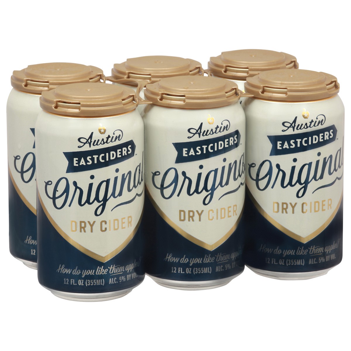 slide 6 of 13, Austin Eastciders Original Dry Hard Cider 6 - 12 fl oz Cans, 6 ct