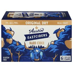Austin Eastciders Original Dry Hard Cider 6 - 12 fl oz Cans