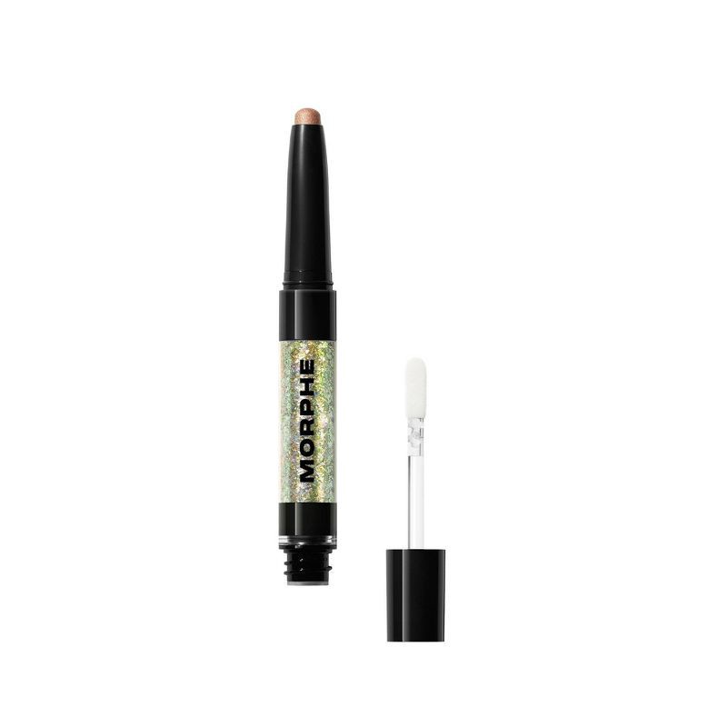 slide 1 of 10, Morphe Mixed Signals Dual-Ended Cream & Liquid Shadow Stick - Partner/Player - 1.9ml, 1.9 ml