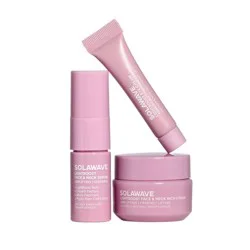 Solawave Lightboost Mini Size Start Kit- 3 pcs - Ulta Beauty: Brightening, Anti-Aging, Serum, Moisturizer, Cream