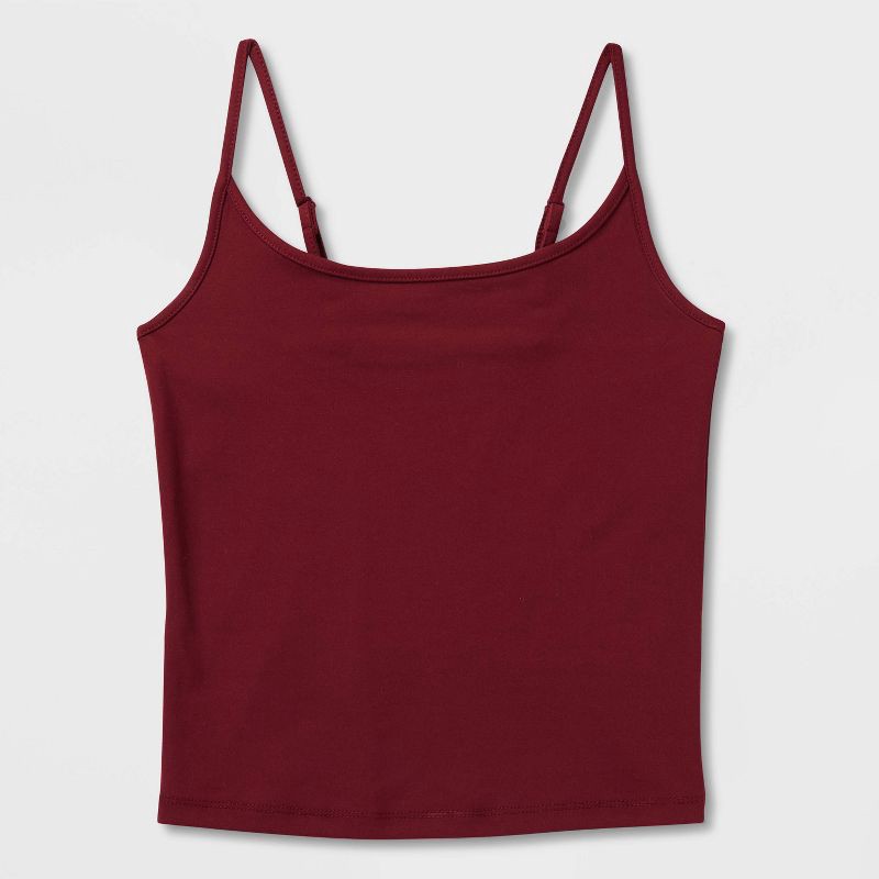 slide 4 of 4, Women's ButterBliss Camisole - Wild Fable™ Burgundy L, 1 ct