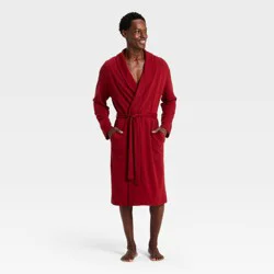 Men's Lightweight Robe - Goodfellow & Co™ Red S/M