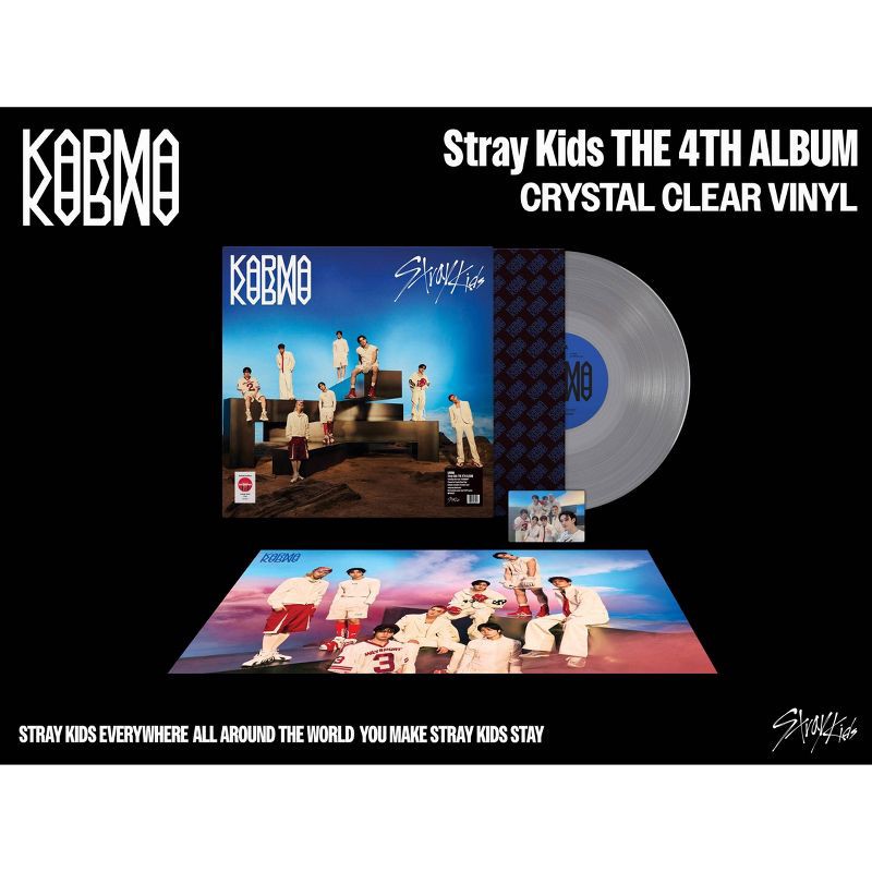 slide 2 of 2, Universal Music Group Stray Kids - KARMA (CRYSTAL CLEAR ) (Target Exclusive, Vinyl), 1 ct
