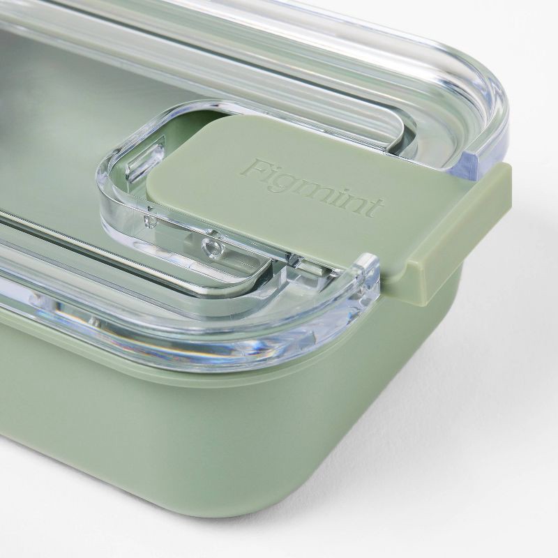 slide 4 of 5, 4pc (Set of 2) 1c Meal Prep Food Storage Container Set Sage - Figmint™, 4 ct