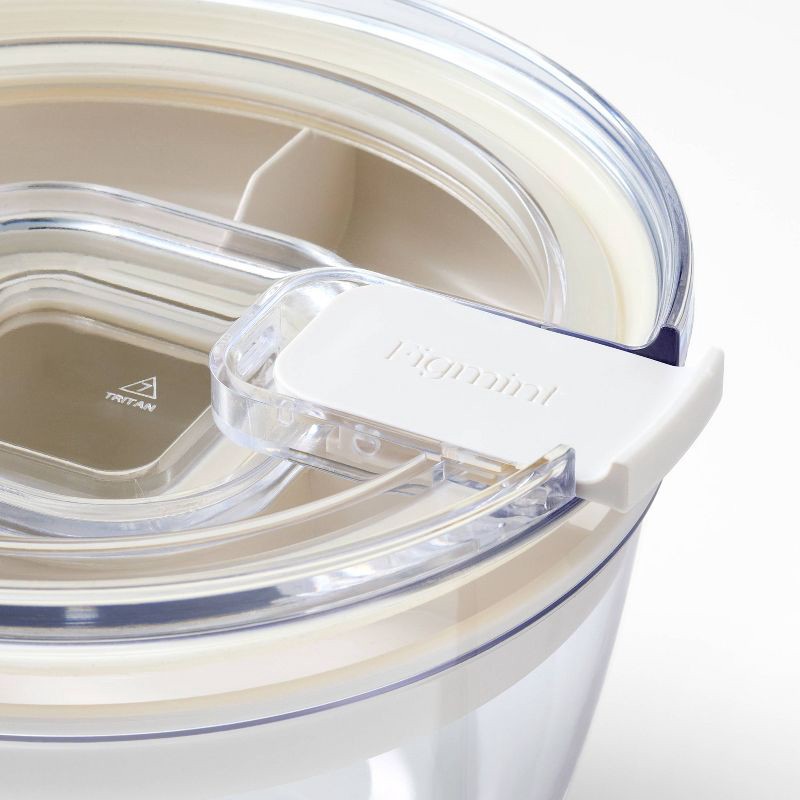 slide 4 of 5, Salad Bento Food Storage Container Cream - Figmint™, 1 ct