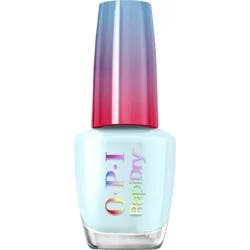 OPI RapiDry Quick Dry Nail Polish - Baby Blue Me Away - 9ml: Shine Enhancing, Nail Care, Opaque Finish