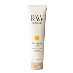 Raw Sugar The Mighty Curl Leave-In Conditioner - Papaya + Coconut - 5 fl oz