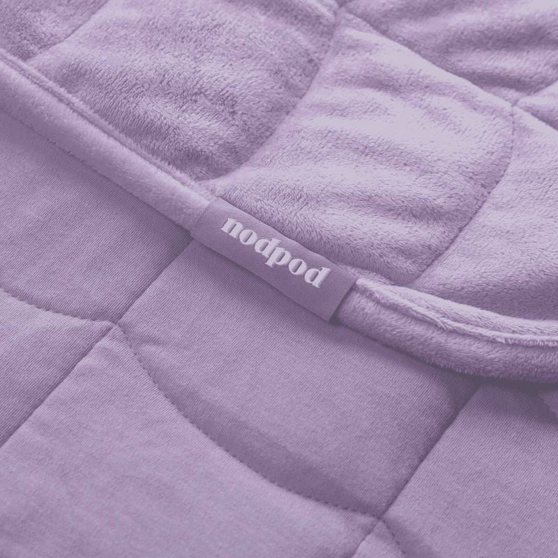 slide 3 of 5, nodpod Weighted Body Pod Lavender, 1 ct