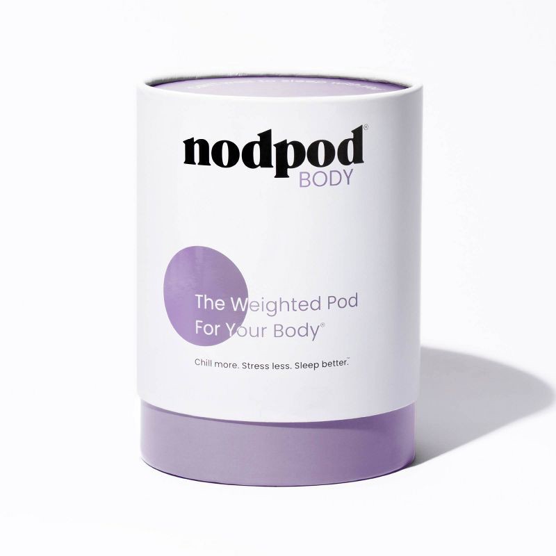 slide 1 of 5, nodpod Weighted Body Pod Lavender, 1 ct