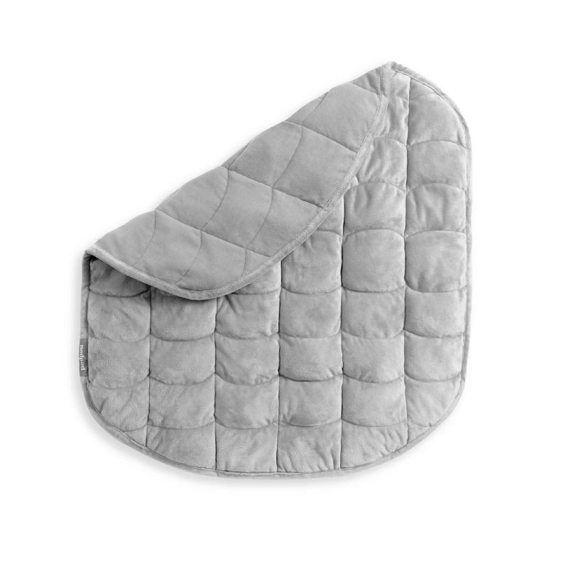 slide 2 of 5, nodpod Weighted Body Pod Gray, 1 ct