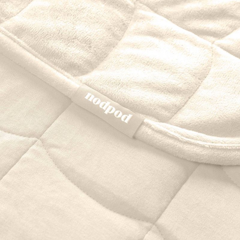 slide 3 of 5, nodpod Weighted Body Pod Bone, 1 ct