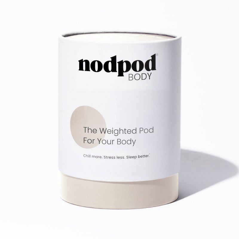 slide 1 of 5, nodpod Weighted Body Pod Bone, 1 ct