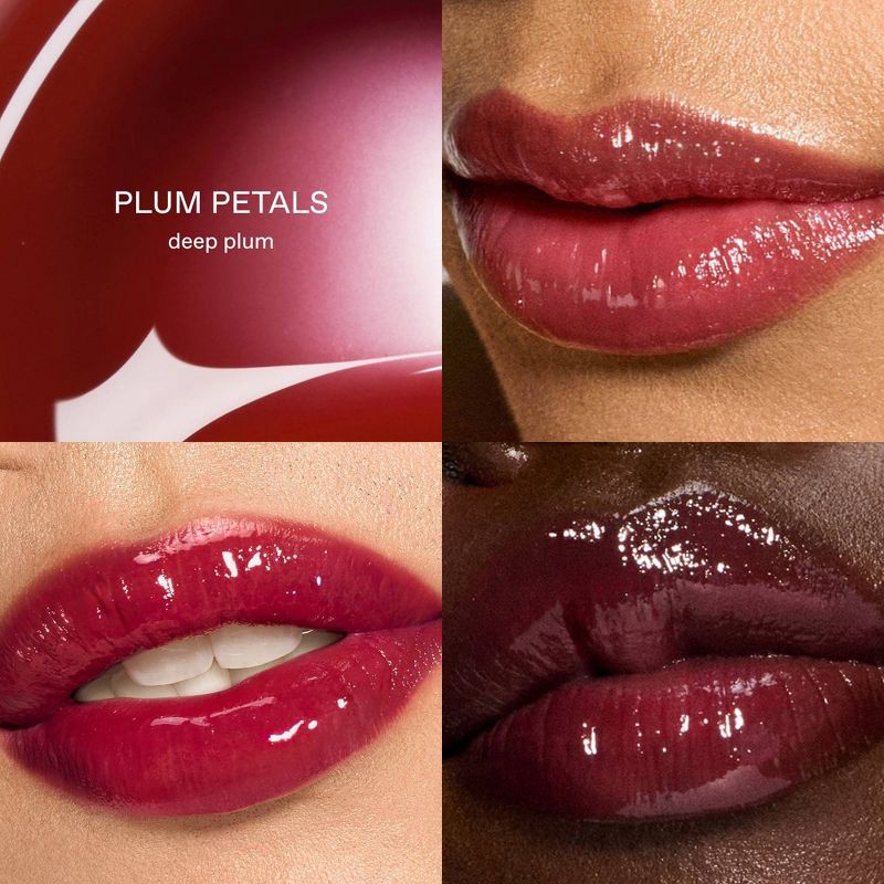 slide 3 of 9, r.e.m. beauty Wicked For Good Poppy Plumping Lip Gloss Plum Petals - 0.34 fl oz - Ulta Beauty, 0.34 fl oz