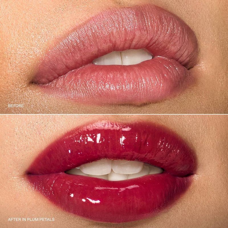 slide 4 of 9, r.e.m. beauty Wicked For Good Poppy Plumping Lip Gloss Plum Petals - 0.34 fl oz - Ulta Beauty, 0.34 fl oz