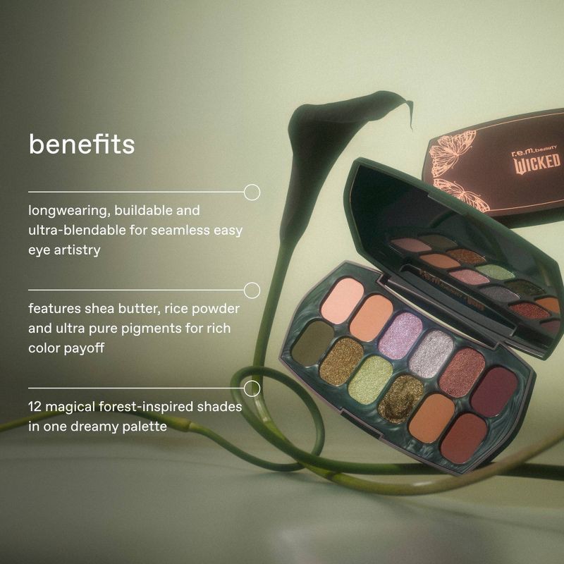 slide 5 of 7, r.e.m. beauty Wicked For Goodozian Forest Eyeshadow Palette - 0.63 fl oz - Ulta Beauty, 0.63 fl oz