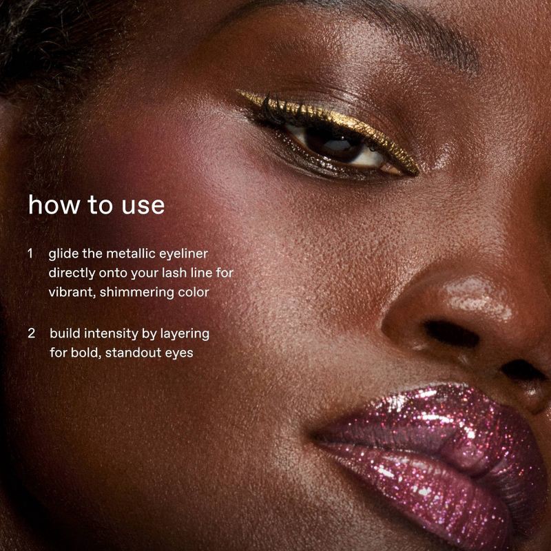 slide 7 of 8, r.e.m. beauty Wicked For Good Emerald City Metallic Eyeliner Set - 0.47 fl oz - Ulta Beauty, 0.47 fl oz