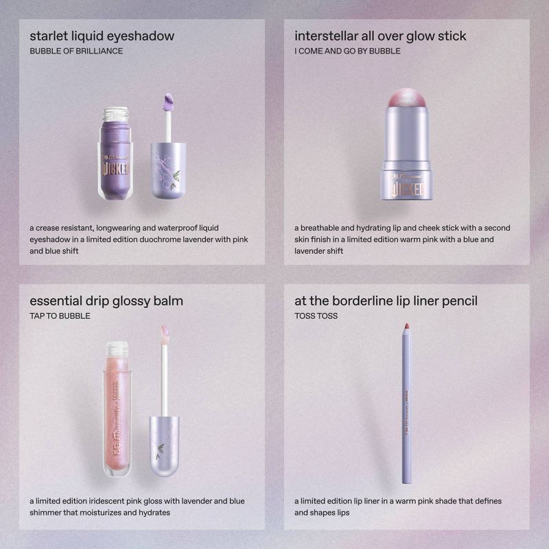 slide 5 of 7, r.e.m. beauty Wicked For Good Glinda Makeup Set - 7.2oz/4pc - Ulta Beauty, 4 ct; 7.2 oz