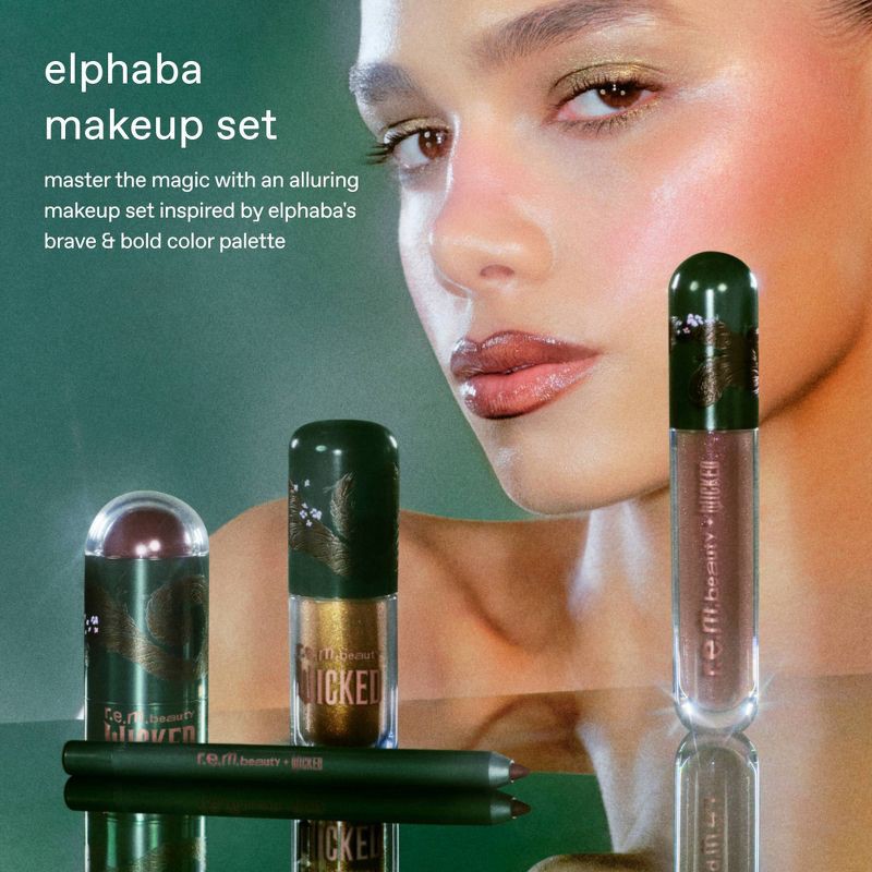 slide 4 of 7, r.e.m. beauty Wicked For Good Elphaba Makeup Set - 7.2oz/4pc - Ulta Beauty, 4 ct; 7.2 oz