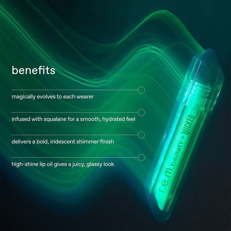 slide 5 of 8, r.e.m. beauty Wicked For Good So Popular PH Adaptive Lip Oil - 0.16 fl oz - Ulta Beauty, 0.16 fl oz