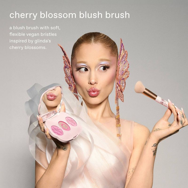 slide 2 of 5, r.e.m. beauty Wicked For Good Cherry Blossom Blush Brush - Ulta Beauty, 1 ct