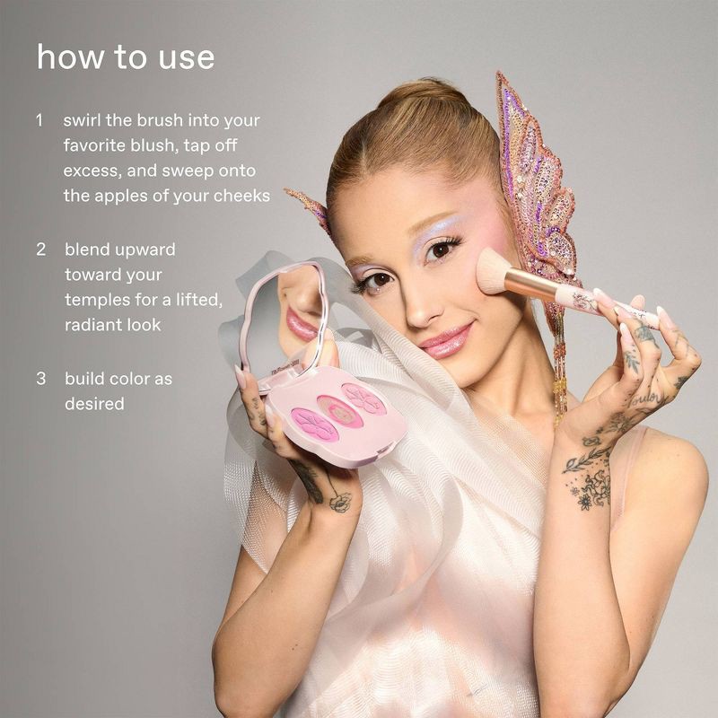 slide 4 of 5, r.e.m. beauty Wicked For Good Cherry Blossom Blush Brush - Ulta Beauty, 1 ct