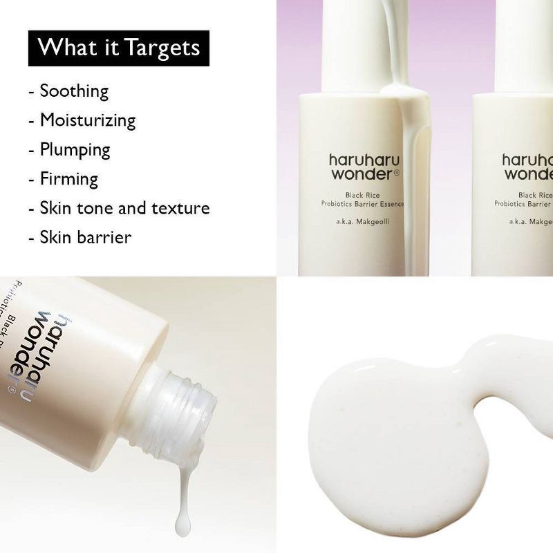 slide 5 of 10, haruharu wonder Black Rice Probiotics Barrier Essence - 1.01 fl oz, 1.01 fl oz