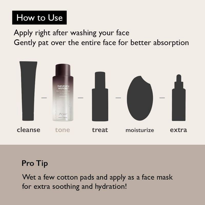 slide 8 of 9, haruharu wonder Black Rice Hyaluronic Toner - 1.01 fl oz, 1.01 fl oz