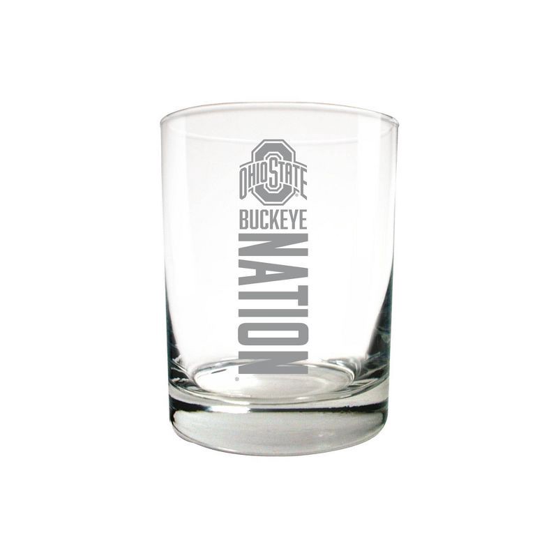 slide 2 of 3, NCAA Iowa State Cyclones 2pk Glass Rocks Set, 2 ct