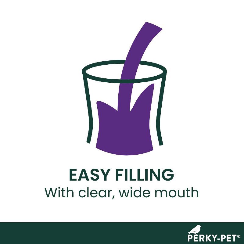 slide 5 of 12, Perky-Pet 8 oz Glass Pinch Waist Hummingbird Feeder - Red, 8 oz