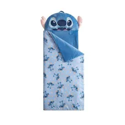 Stitch Kids' Glow in the Dark Sleeping Bag Blue