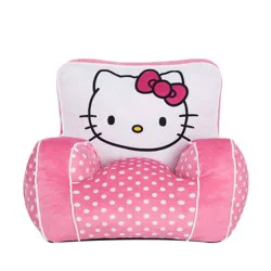 Hello Kitty Kids' Compressed Foam Plush Chair Pink