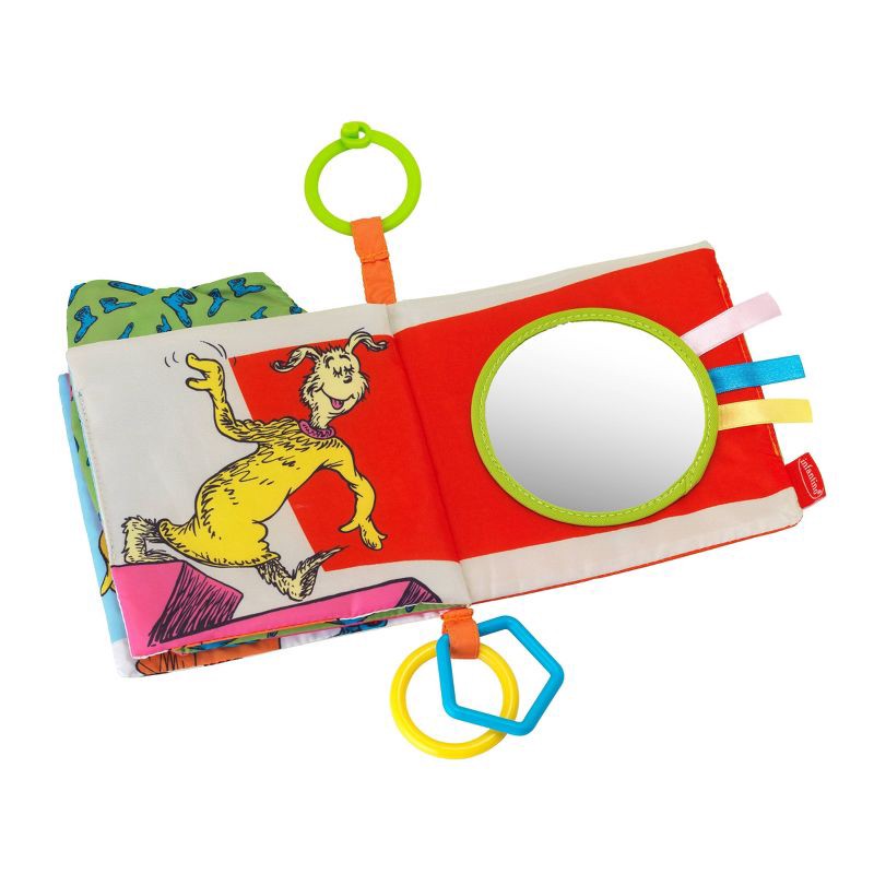 slide 2 of 10, Infantino My First Dr. Seuss Baby Learning Soft Book - Fox in Socks, 1 ct