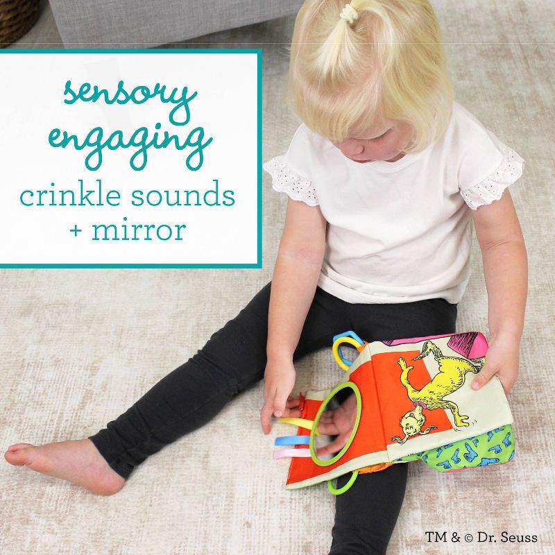 slide 4 of 10, Infantino My First Dr. Seuss Baby Learning Soft Book - Fox in Socks, 1 ct