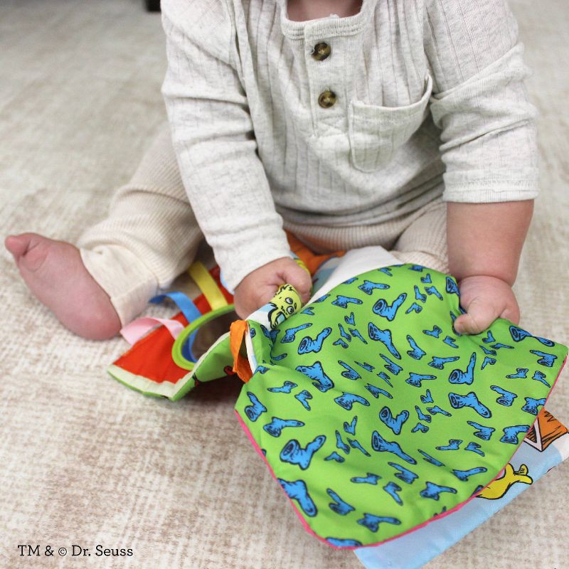 slide 9 of 10, Infantino My First Dr. Seuss Baby Learning Soft Book - Fox in Socks, 1 ct