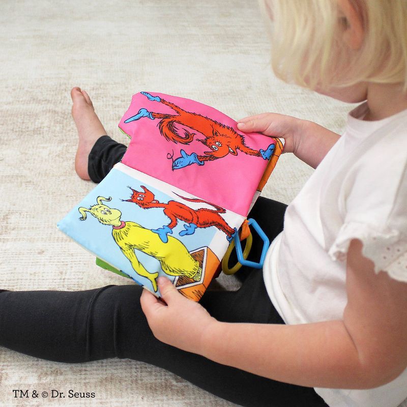 slide 10 of 10, Infantino My First Dr. Seuss Baby Learning Soft Book - Fox in Socks, 1 ct