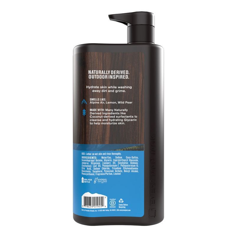 slide 9 of 9, Every Man Jack Body Wash - Mountain Air - 28.8 fl oz, 28.8 fl oz