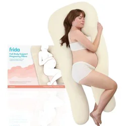 Frida Mom Full Body Support Pregnancy Pillow - Marshmallow