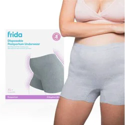 Frida Mom Disposable Postpartum Underwear Boy Shorts Briefs - XL+ - 8ct