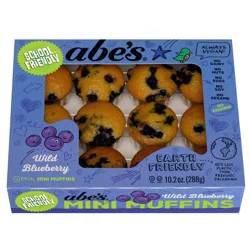 abe's Wild Blueberry Vegan Muffins - 10.2o/12ct