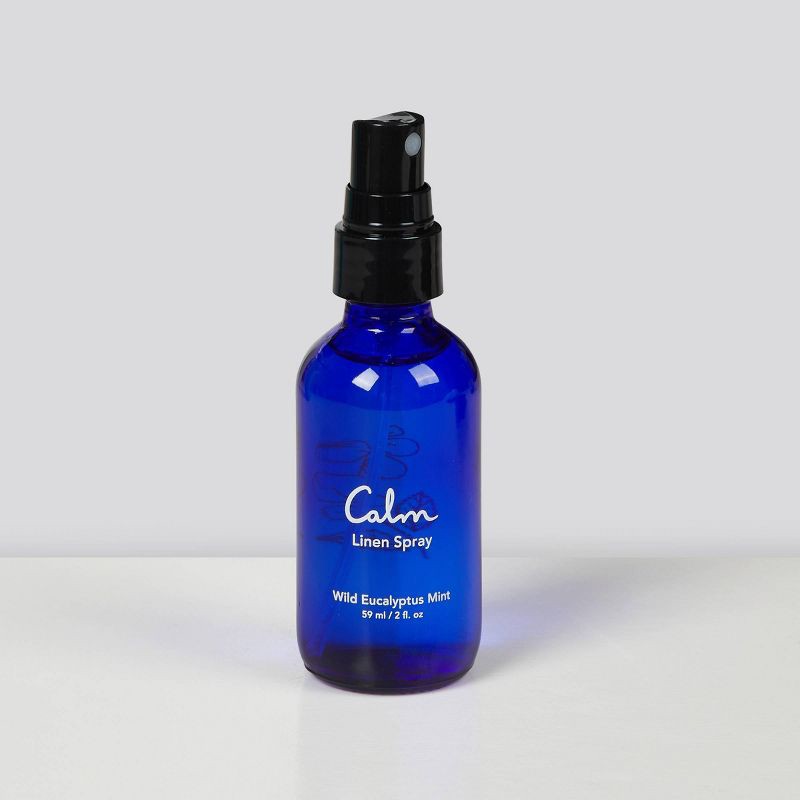 slide 2 of 5, Calm Mist Aromatherapy Linen Sprays Eucalyptus Mint, 1 ct
