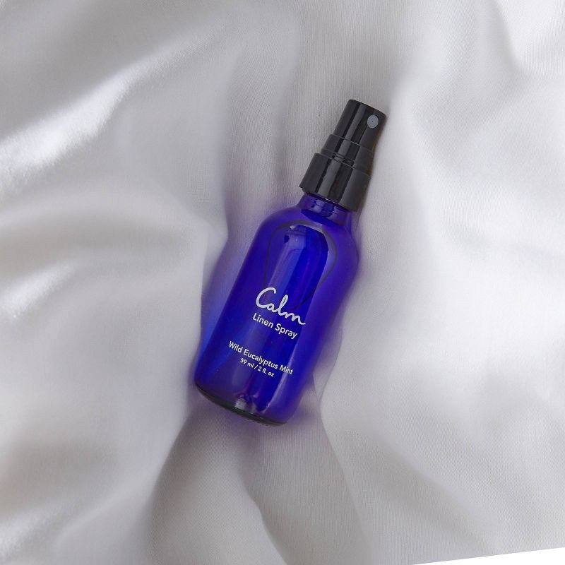slide 4 of 5, Calm Mist Aromatherapy Linen Sprays Eucalyptus Mint, 1 ct