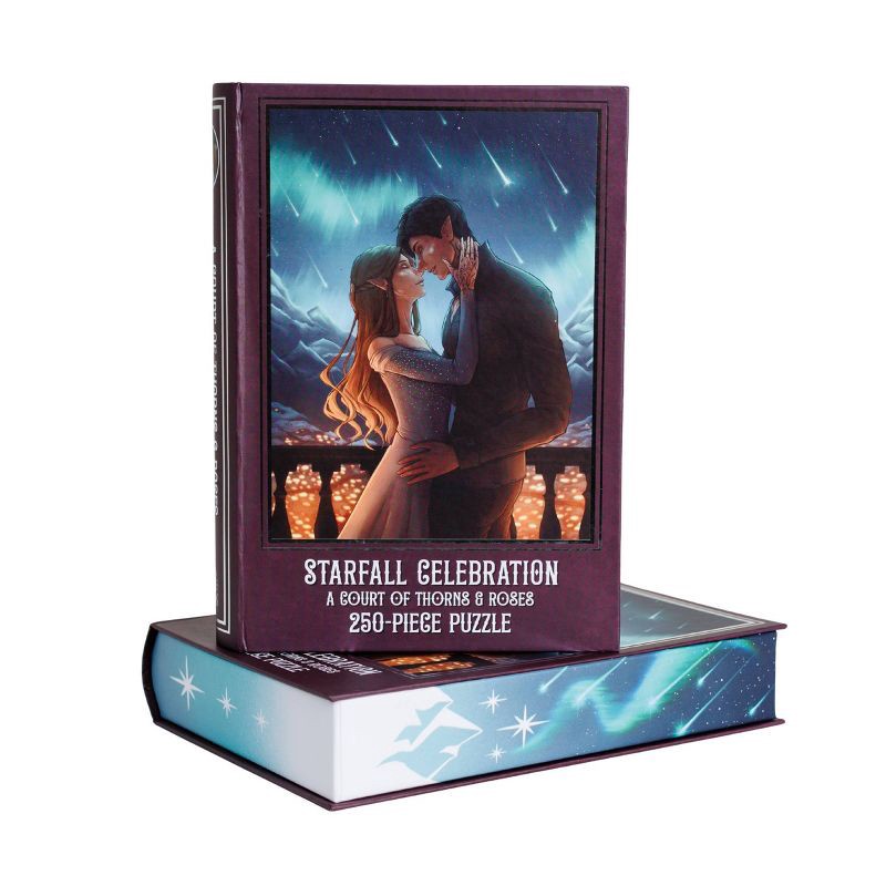 slide 1 of 3, Kingdom of Threads A Court of Thorns & Roses Starfall Puzzle - 250pc, 250 ct