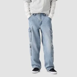 Levi's® Men's 578™ Baggy Fit Cargo Jeans - Light Indigo 30x30